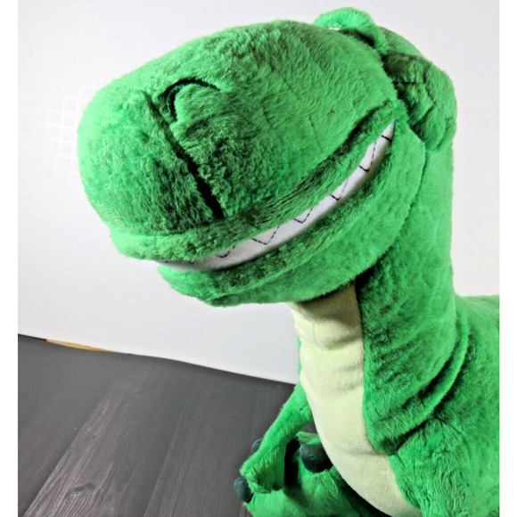 Rex T-Rex Dinosaur Toy Story Disney Store Plush Pixar Green Stuffed Animal - Picture 6 of 16